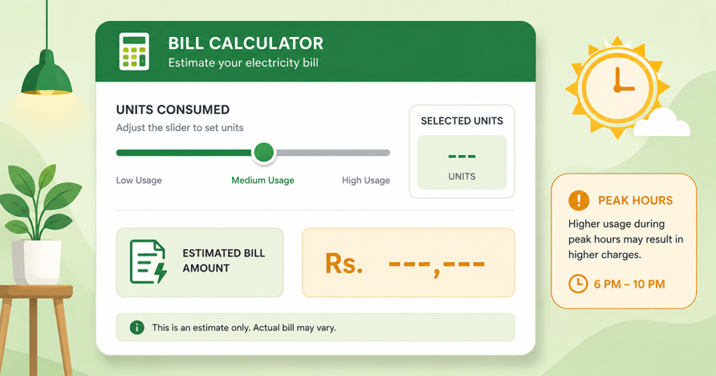 Mepco Bill Calculator