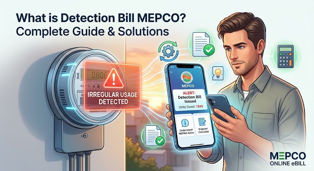 what is detection bill MEPCO